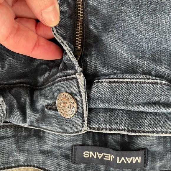 Mavi Mens Straight Leg Blue Jeans 34 x 31 - Picture 3 of 5